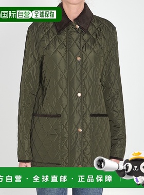 香港直邮BURBERRY 女士夹克 8113591C2491 AW2025 绿色 Army gree