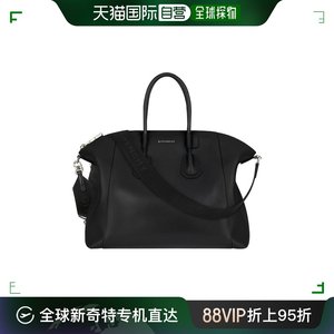 香港直邮潮奢 Givenchy 纪梵希 女士黑色小号 antigona sport 手