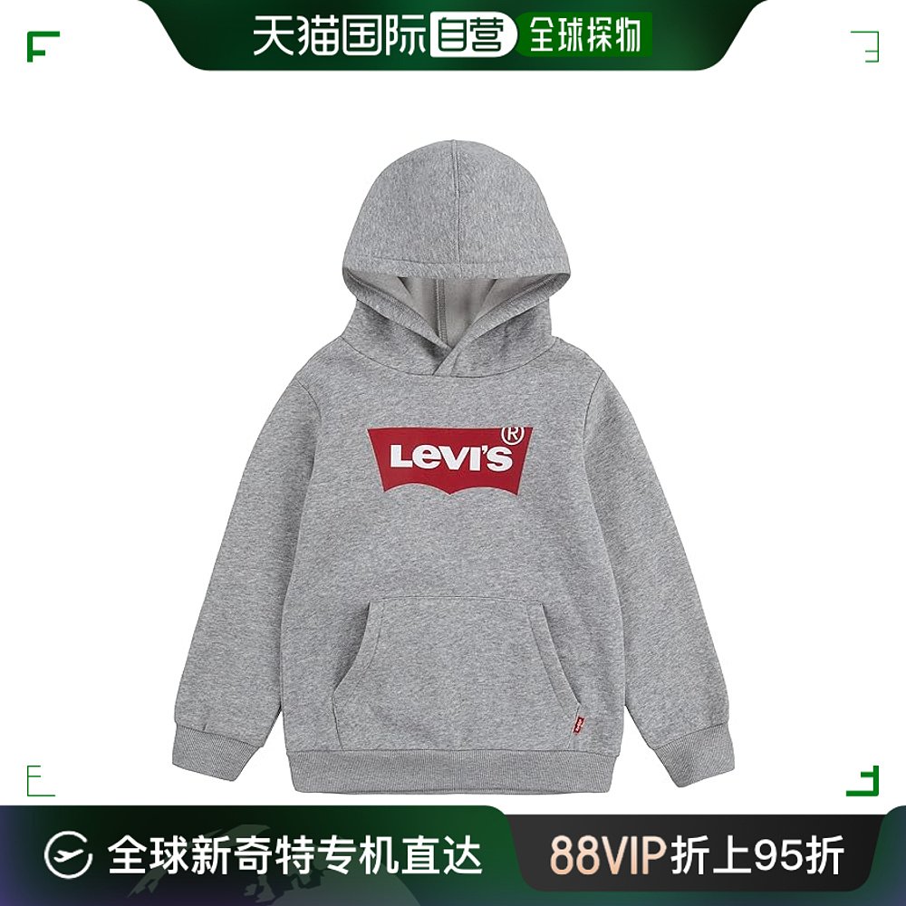 香港直邮潮奢 Levi'S 李维斯 男童 蝙蝠袖套头衫连帽衫(小童)童装