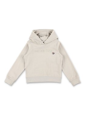 MONCLER 女童上衣 8G0001089AKM20L SS2025 粉红色 HOODIE LOGO