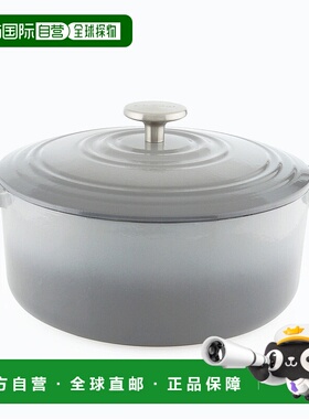 自营 Chantal 3 Qt 圆形铸铁荷兰烤箱 - 淡灰色 美国奥莱直发