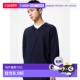 V领针织衫 日本直邮Uniqlo Merino 450536优衣库羊毛