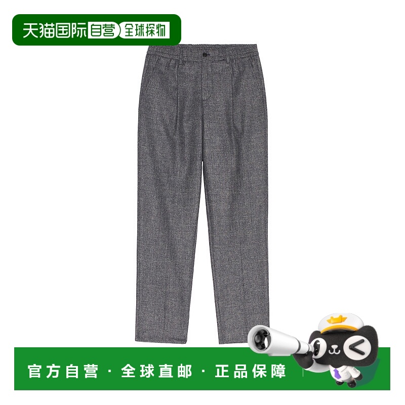 香港直邮barbour 巴伯尔 男士 Kensington 格纹裤子 MTR0786