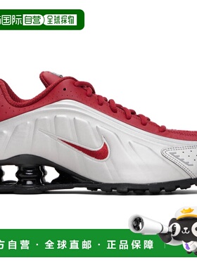 1h可退 香港直邮Nike 耐克 男士 红色 & 银色 Shox R4 运动鞋 HQ1