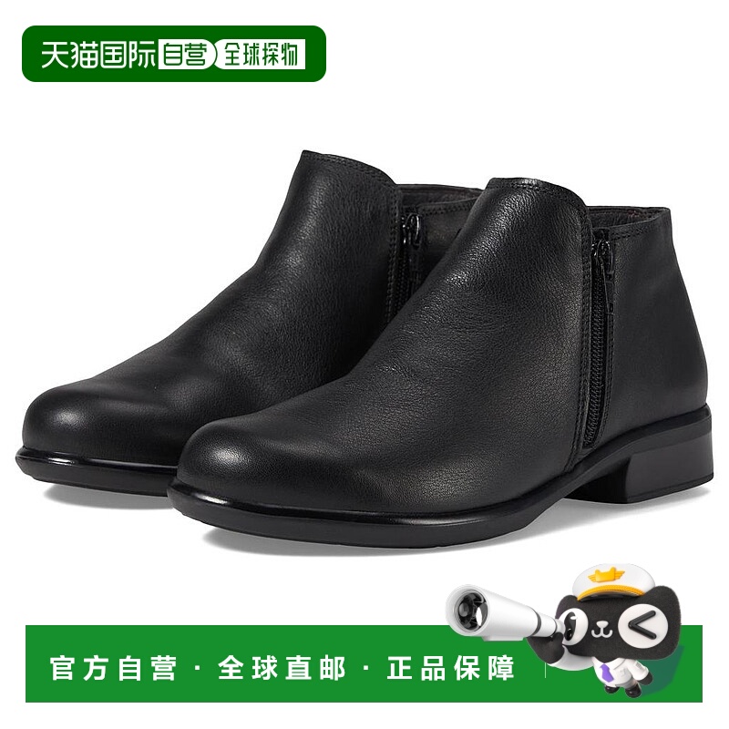 1h可退 【美国直邮】Naot Helm 女士时装靴 真皮与绒面革鞋面 舒