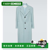 Paris 男士 宽松款 香港直邮Ami 羊毛混纺华达西装 呢大衣