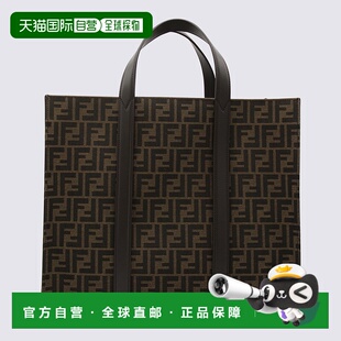 男士 棕色 手提包 SS2025 Shopper 7VA390AG0MF19KW 香港直邮FENDI