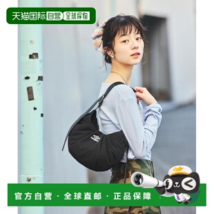 1h可退 日本直邮UMBRO 女士 联名侧边腰带褶皱设计轻便斜挎包 116