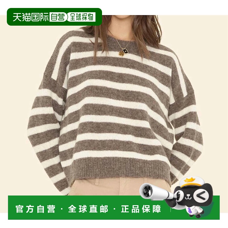 自营xirenaLela Knit Sweater In Wheat Ivory - wheat ivory 美