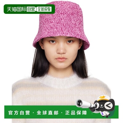 1h可退 香港直邮BY FAR 女士 粉色 Robbie 渔夫帽 23SSROBLPPCOTM