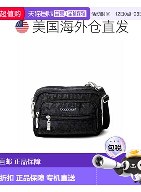自营baggallini Women's Triple Zip Bagg Small Crossbody Bag -