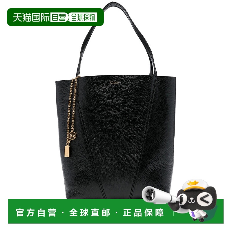 1h可退 香港直邮CHLOÉ 女士手提包 C25SS811N84001 AW2025 黑色 C