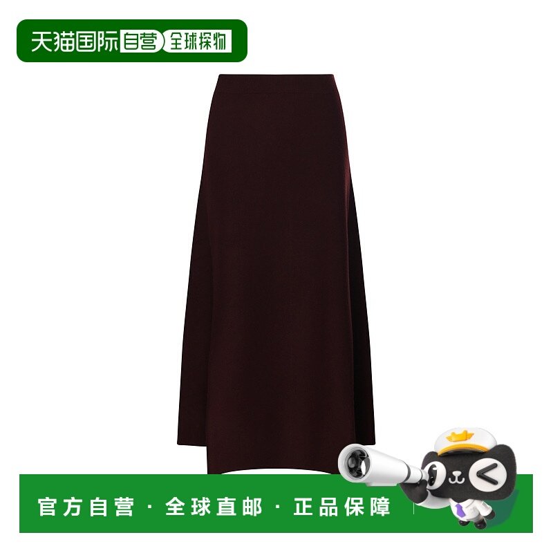 香港直邮MAX MARA 女士半身裙 2521306022600013 AW2025 红色