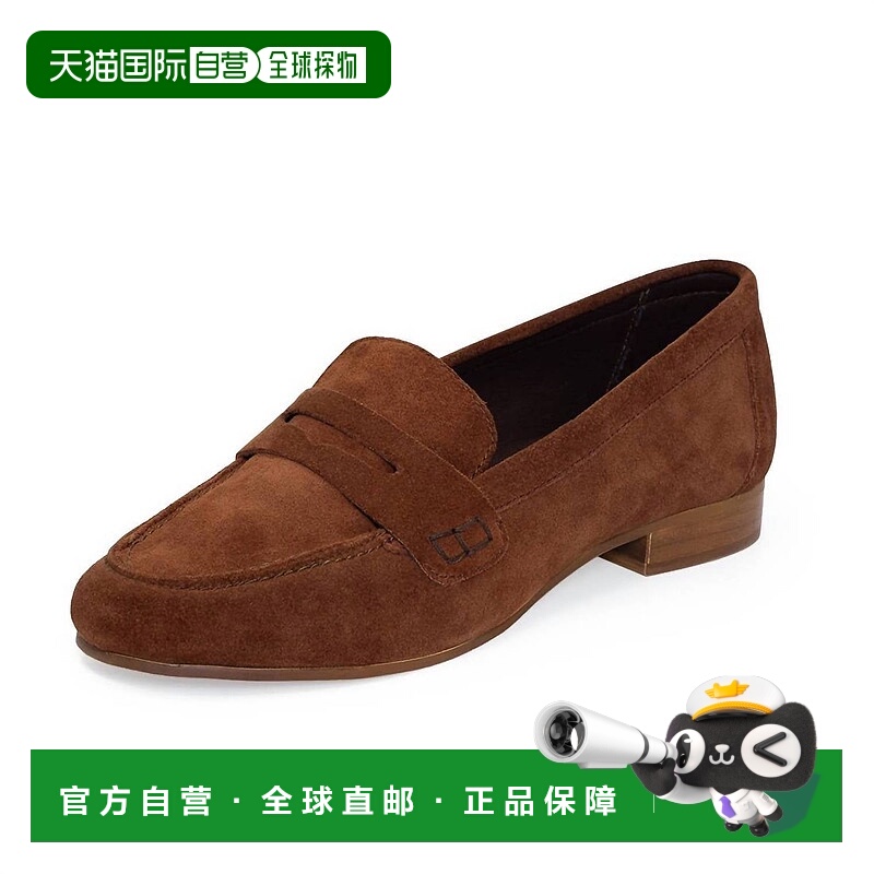 自营charleston shoe co.Women's Jeanne Suede Penny Loafer In