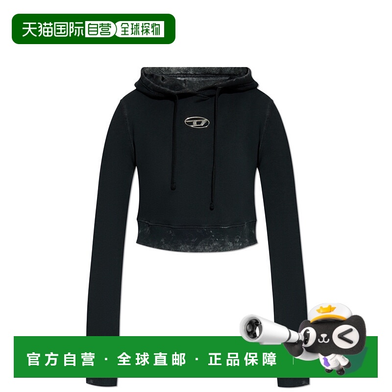 香港直邮DIESEL女士卫衣FSLIMMYHOODP5A144920IPAC900新款