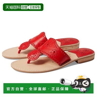 自营Jack Rogers Jacks Slide 111231JK01 Flip Flop Fire Red Sa