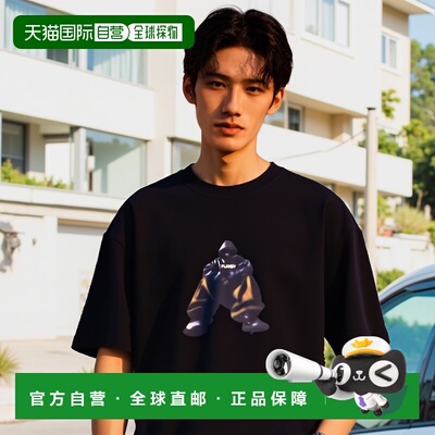 1h可退 日本直邮XLARGE 男女通用大字图案印花短袖T恤 1012520110