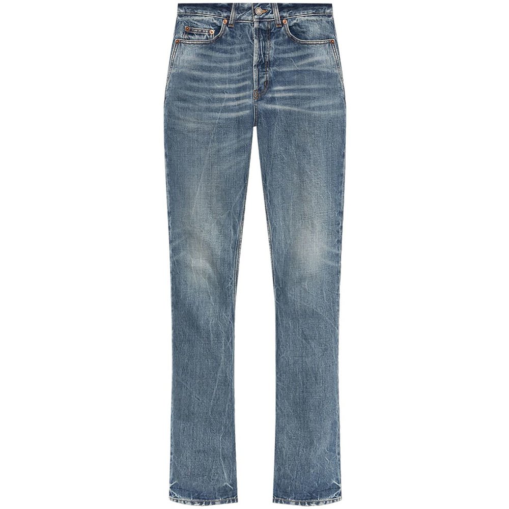 潮奢 Saint Laurent 圣罗兰 女士 90's 修身牛仔裤 807142Y28EA