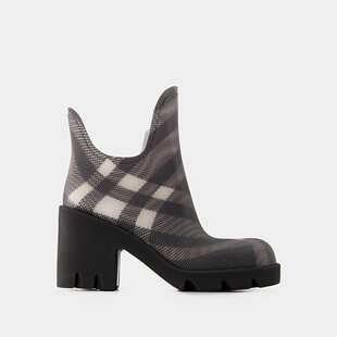 Boots Blac Heel BURBERRYLf Ankle Others Marsh Burberry