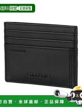 自营欧洲直邮Samsonite Attack 2 Slglogo标识卡包男女通用