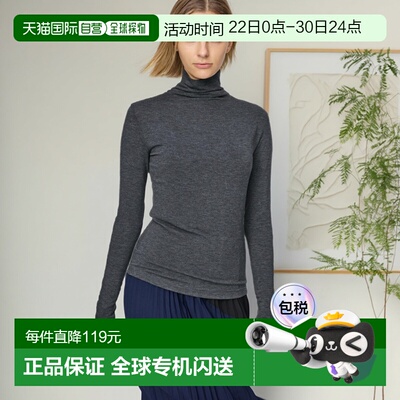 日潮跑腿UNIQLO优衣库 保暖 Heattech 羊绒混纺高领T恤 485825