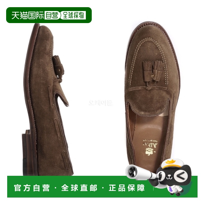 韩国直邮alden 通用 时尚休闲鞋麂皮乐福鞋一脚蹬