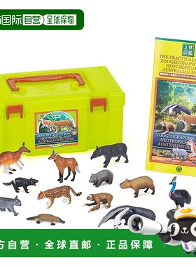日本直邮COLORATA 动物地理区域4新热带和澳大利亚3 D图解南半球