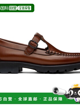 1h可退 香港直邮潮奢 Hereu 男士 黄褐色 Alber Sport 乐福鞋 MFA