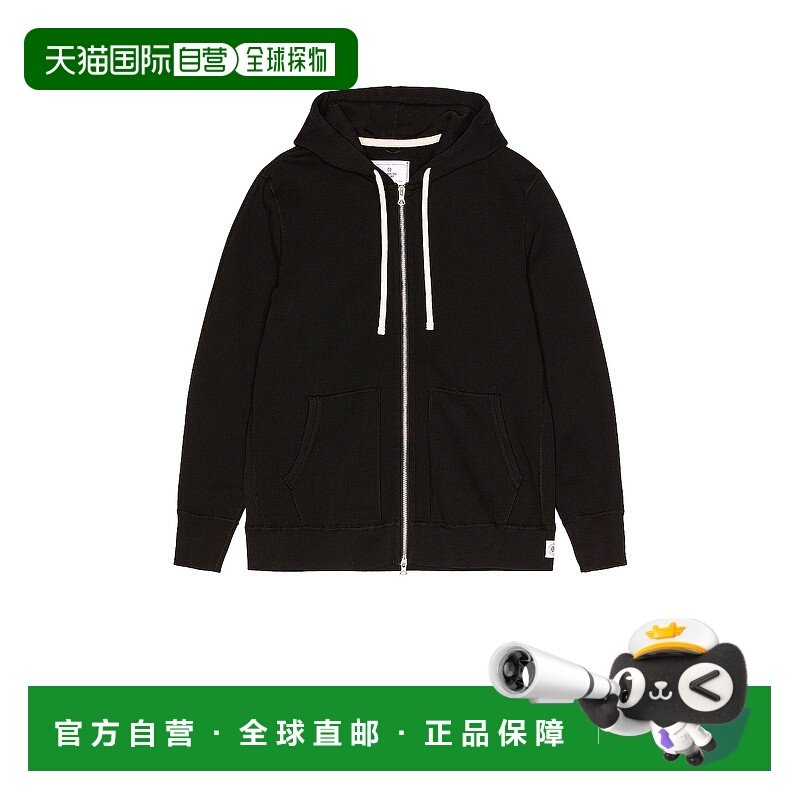 1h可退 香港直邮潮奢 Reigning Champ 男士 全拉链连帽衫 RC3205