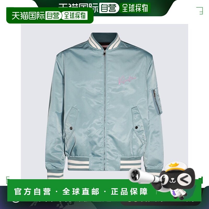 香港直邮VALENTINO 男士外套 5V3CIF15AD9S02 AW2024 蓝色