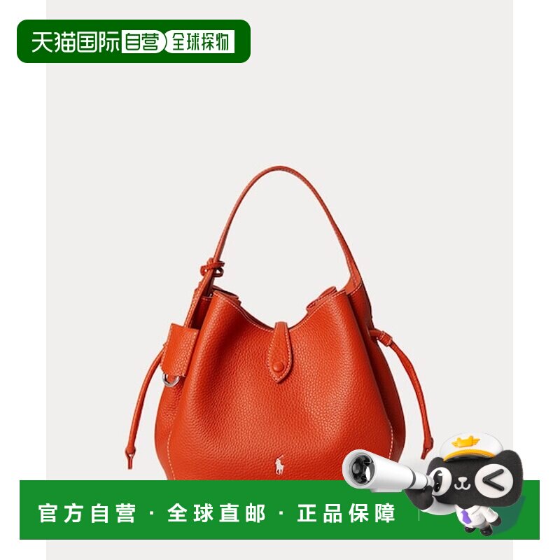 日本直邮Ralph Lauren Polo Play 皮革束绳包 [072141530]