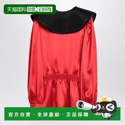 香港直邮VALENTINO 女士T恤 6B0AEAM17S9DUT SS2025 橙色 VALENTI