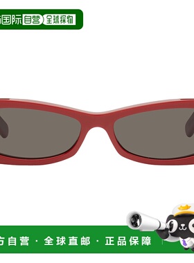 1h可退 香港直邮潮奢 Marni 玛尼 男士 红色 Zokoa 太阳镜 Y5U