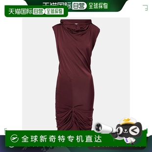 001336 香港直邮magda butrym 女士 连帽垂褶迷你连衣裙