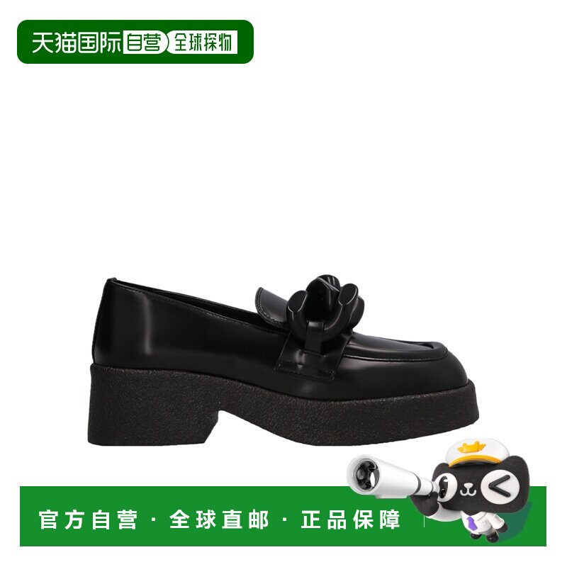 香港直邮Stella McCartney 徽标乐福鞋一脚蹬松糕鞋 810160W1E80