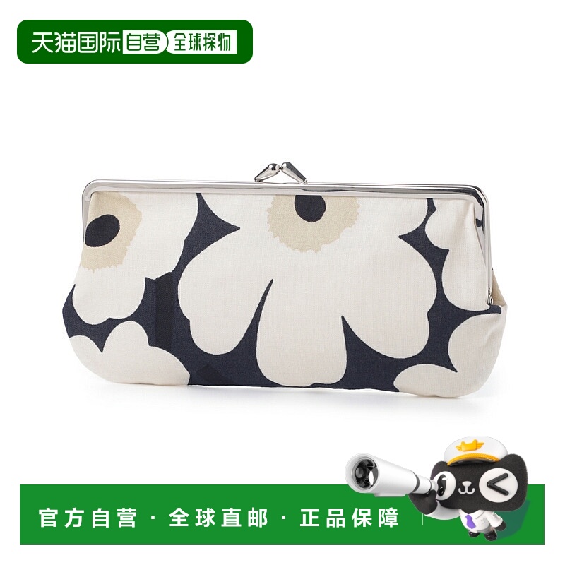 日本直邮Marimekko Mini Unikko Silmalasikukkaro 钱包多色女士0