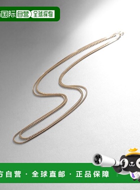 日潮跑腿COCOSHNIK 浅色垂坠项链 40锁骨链