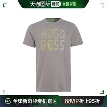 Boss 男士 灰色纯棉T恤 50277778 香港直邮Hugo TEEOS 雨果博斯