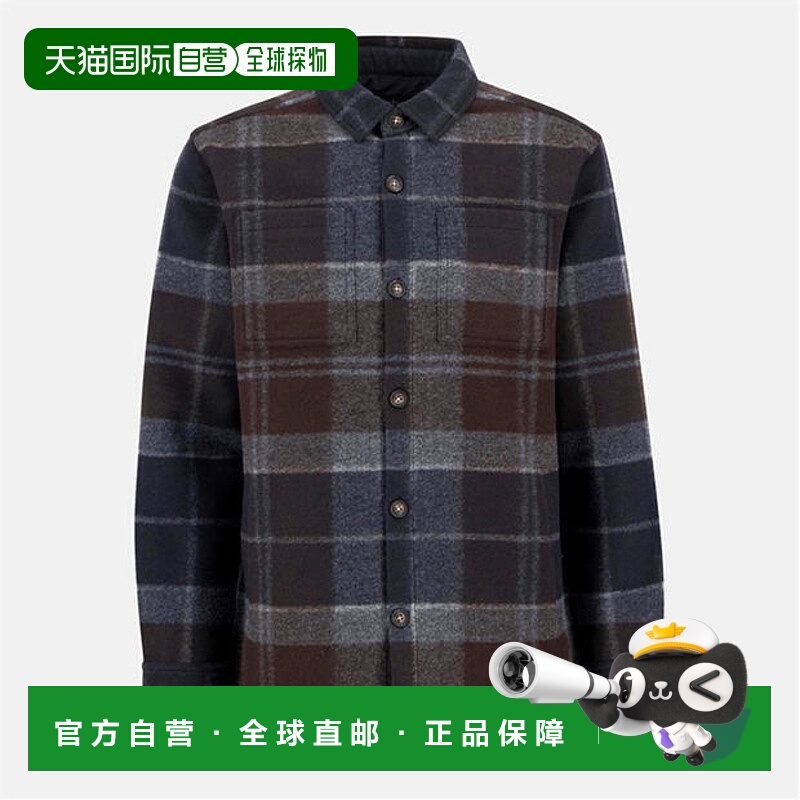 1h可退 香港直邮Barbour 巴伯尔 男士 Chapter 格纹衬衫式外套