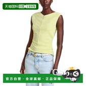 美国直邮 上装 hugo 1h可退 boss 女士 T恤无袖 潮牌透气设计感