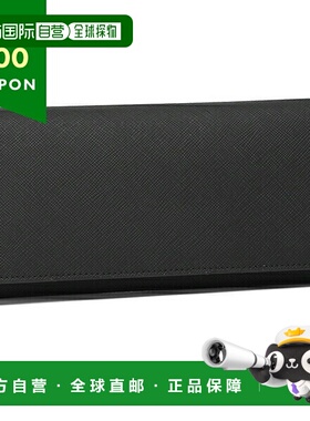 日本直邮Dunhill 长钱包 纯黑色 男士 DUNHILL 22R2P12PS001R