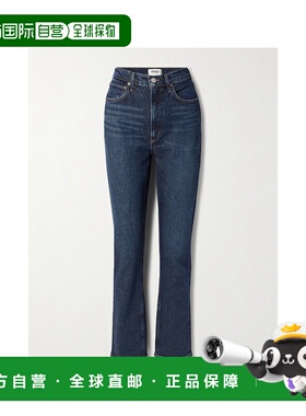 香港直邮1h可退 AGOLDE 女士 高腰瘦腿直筒有机牛仔裤 A9096B1456