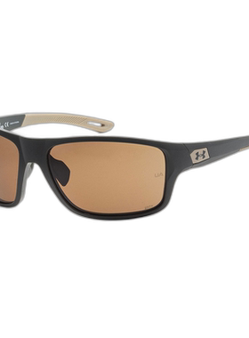 自营Under Armour 男士 65 毫米绿色太阳镜 UA0004S-01ED-65 - 绿