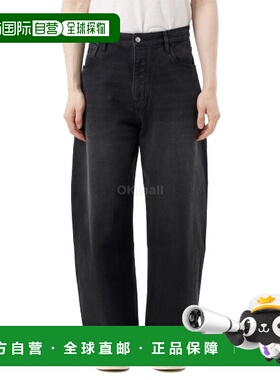 韩国直邮STUDIO NICHOLSON PAOLO SNM 水洗黑色牛仔裤 (1023) 牛