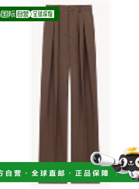 香港直邮Saint Laurent 圣罗兰 女士 腰带环休闲裤 824389Y405W