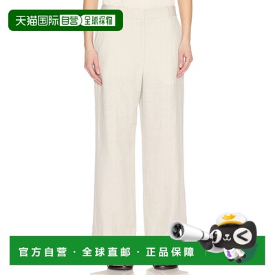 1h可退 香港直邮潮奢 The Row 女士 Noxy 裤子 8712W3691 grey灰