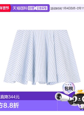 1h可退 香港直邮GANNI 甘尼 女士 半身裙 W0962 blue蓝色 舒适时