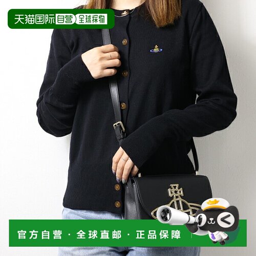 日本直邮Vivienne Westwood LINDA 斜挎包 43040069 L001Q 女士皮