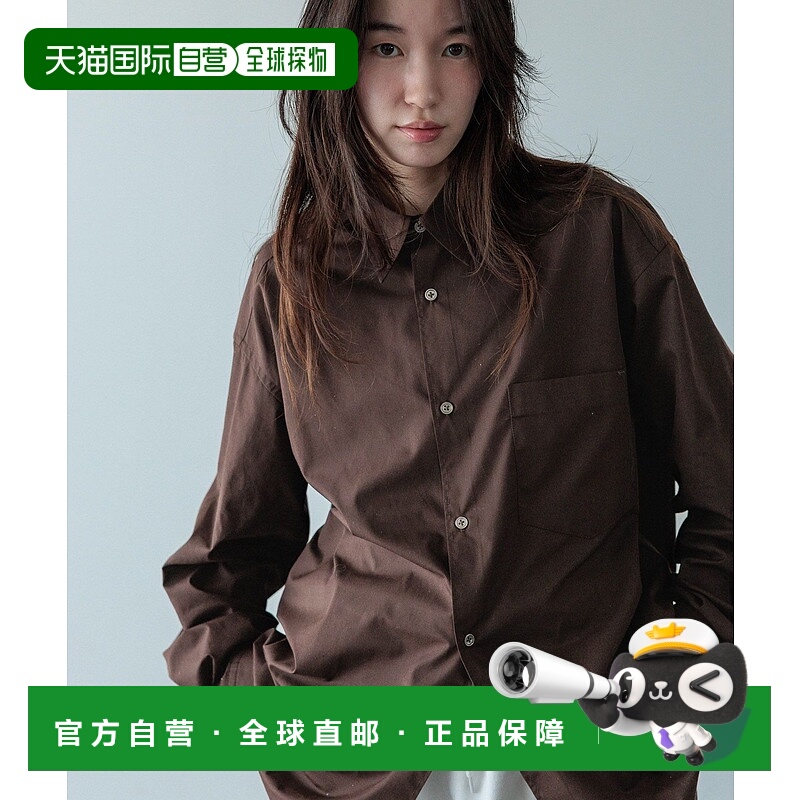 1h可退 日本直邮LOWRYS FARM 男女同款 宽松长袖衬衫 581696