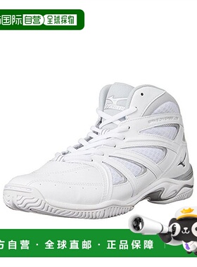 【日本直邮】Mizuno美津浓 健身鞋LG3室内22cm 白色 K1GF1571运动